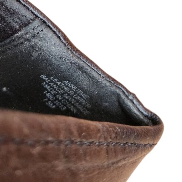 Anne Klein Shoes Woman's Black Leather Upper Balance Size 7.5 Ballet Flat - Picture 11 of 13